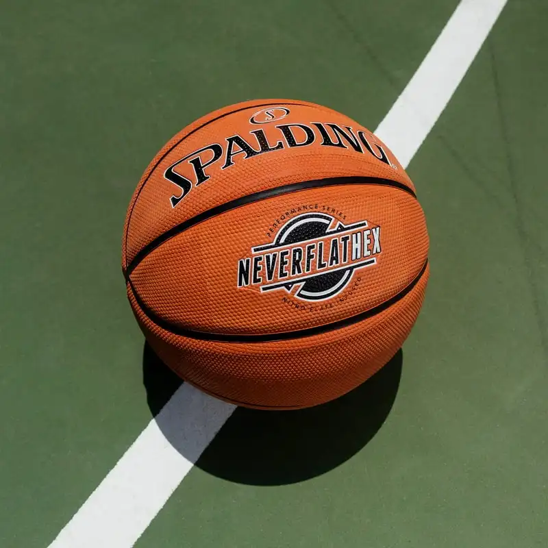 NeverFlat Hexagrip Баскетболна топка за помещения/на Улицата - 28,5 Надуваем матрак Widesea Colchon за къмпинг Надуваем матрак Widesea Blow up m