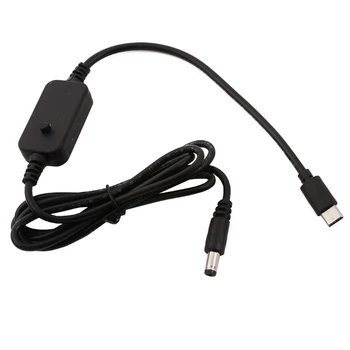 Кабел за захранване от USB C до 9 До 12 До 20 за по-лесно Фен Играчка лаптоп Вентилатора видеорегистратора и много други