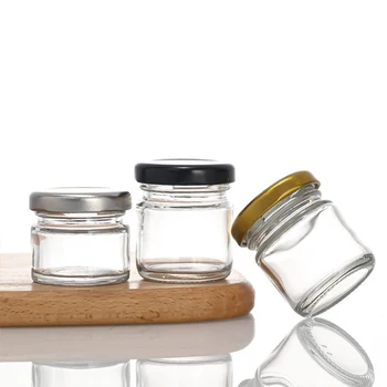 Многофункционални стъклени буркани, кухненски органайзер, Запечатани компактен здрав запечатани стъклена бутилка