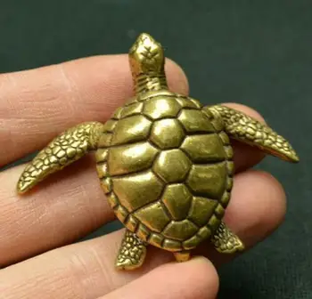 Порцеланова статуетка костенурки от чиста мед