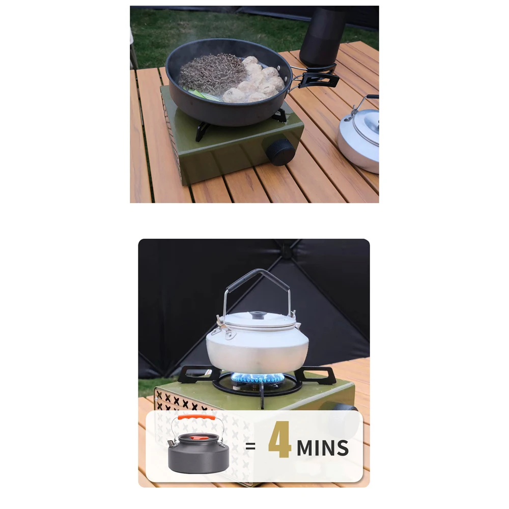 Метални пещи за къмпинг Висока Мощност 2000 W, Преносима печка за пикник, Картушната пещ за варене на вода, уреди за приготвяне на храна