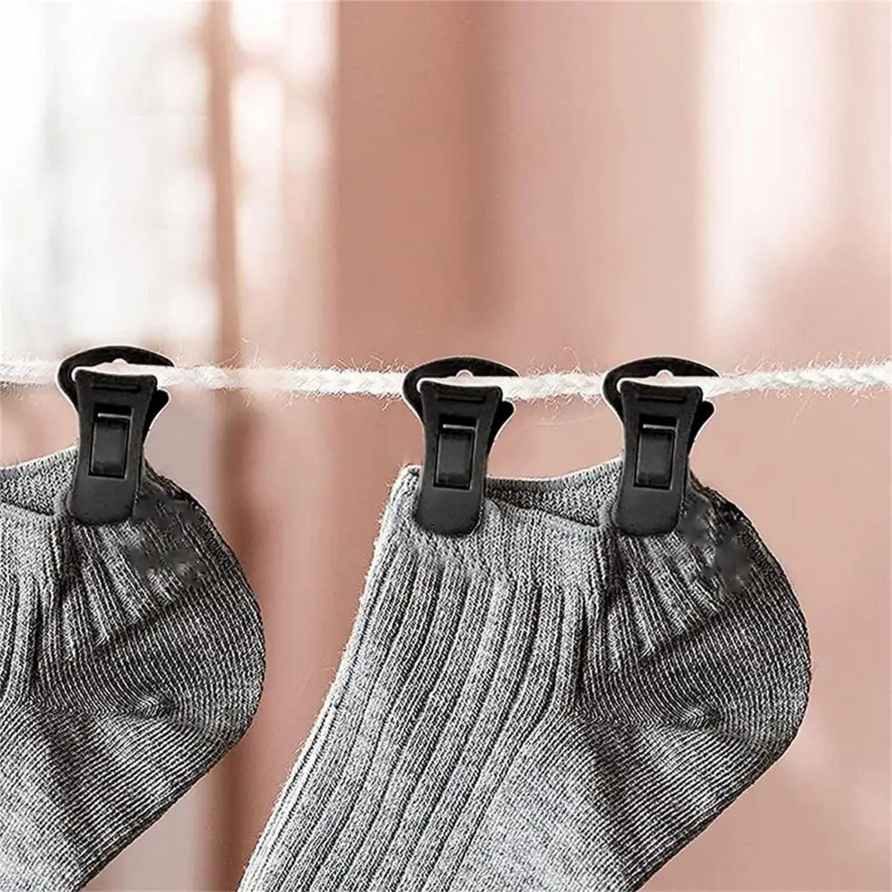 Щипки за Чорапи, ленти за бельо 60шт Шал Пола, Чорапи Брави за Пране на Многофункционални клечки за дрехи За Дрехи Куки за дрехи, Закачалка за Чорапи