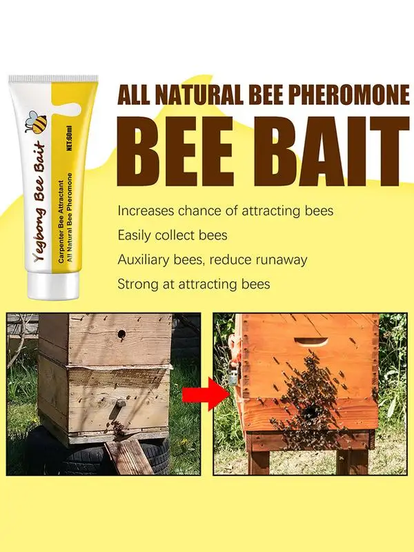 60 Мл Bee Стръв Swarm Commander, Стръв, Примамка за Пчелните клетки, Инструменти за Стръв, Аттрактант за Пчеларството, Роевая Капан за Пчели, Определени за Пчеларя