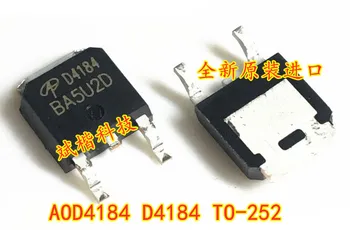 10 бр./ЛОТ AOD4184 D4184 TO-252 MOSFET N-CH