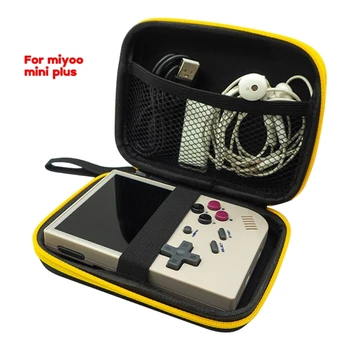 EVA Калъф за съхранение, чанта за ръчен игрова конзола MiyooMini, Защита от падане и прах