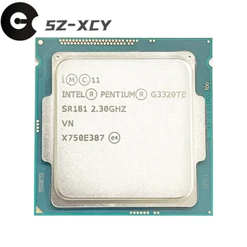 Intel Celeron G3320TE 2,3 Ghz Двуядрен двухпоточный процесор 3 М 35 W LGA 1150