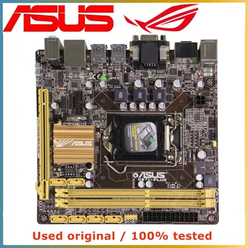 MINI ITX H87i За дънната платка на компютъра ASUS H87I-PLUS LGA 1150 DDR3 16G За десктоп дънна платка Intel H87 SATA III PCI-E 3,0x16