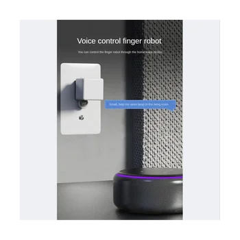 Sasha Smart Bluetooth Fingerbot Switch Bot Knop Приложение Smart Life Гласово управление за Google Assistant