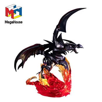 Аниме Yu-Gi-Oh! MegaHouse MH Оригинални ЧУДОВИЩА ХРОНИКА Красноглазый Черен дракон PVC Фигурки Аниме Фигурка подарък играчка
