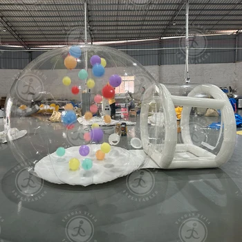 Безплатна Доставка 8 метра на 10 метра височина 13 метра Плажна Къща-Балон С Воздуходувкой Балон Купол За Деца