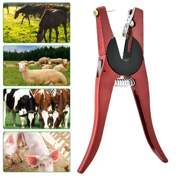 Ветеринарен маркер, Клещи, Пинцети, Апликатор, Ушна етикет за добитък, Клещи, пистолет за маркиране на ушите