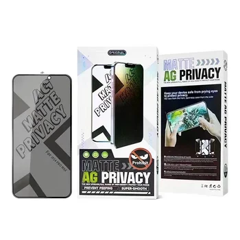 Висококачествена AG матово фолио от закалено стъкло 9h за защита на екрана модели APPLE Iphone Privacy Protector