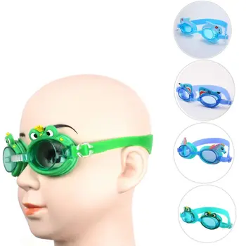 Водоустойчив очила за плуване, Нови мультяшные фарове за очила за плуване, Регулируеми очила за плуване, с ясно преглед за деца, подаръци за деца
