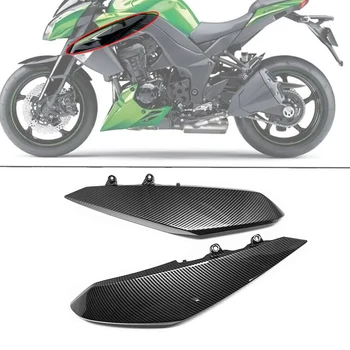 За Kawasaki Z1000 Z 1000 2010 2011 2012 2013 Мотоциклет ABS, изработени От Въглеродни Влакна Впускная Долната Част на Резервоара Под Страничния Панел Обтекател на Капака