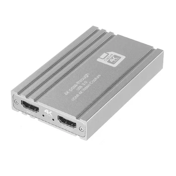 Игрална карта USB3.0 4K 60Hz видео устройство за работа с пряко излъчване, споделяне на игри