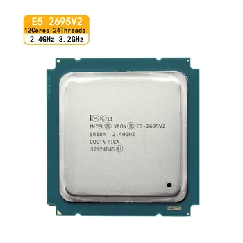 Използвания Сървърен процесор Xeon E5-2695 v2 2.40 Ghz 30 MB 12-Ядрен 115 W LGA 2011 SR1BA E5 2695V2 Процесора E5 2695 V2