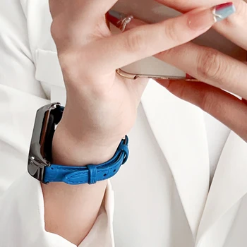 Каишка за часовник от естествена кожа + калъф за Xiaomi band 8 7pro 6 5 4 3 luxury Smart band За Redmi band pro серия от женски гривни 12 мм