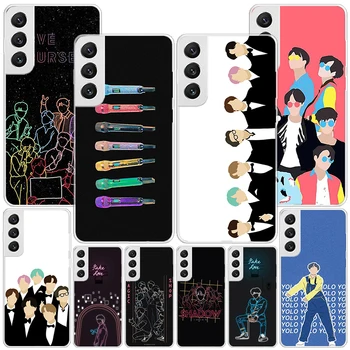 Калъф Love YourSelf Boys Kpop Phnoe за Samsung Galaxy Note 20 Lite Ultra 10 9 8 M12 M21 M30S M31S M32 J4 J6 Plus Unique Cover Co