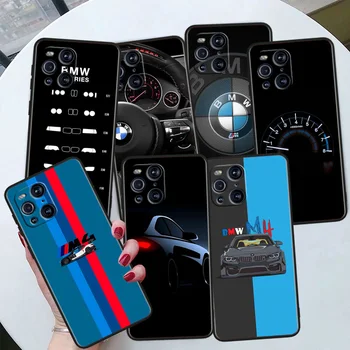 Калъф за телефон Bmw-Sports-Cars За OPPO Find X6 X5 X3 X2 F21S F21 Pro Lite Neo Черен Силиконов Калъф Soft Cover Capa