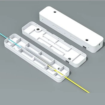 Квадратна кутия за защита на влакна Кутия за защита на оптичен кабел Кутия за защита на интерфейса заваряване на тръби термоусадочных