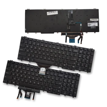 Клавиатура с подсветка на САЩ за лаптоп Dell Precision 3500 3501 3540 3541 Latitude 5500 5501 2019 mmh7v