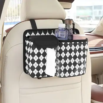Кутия за съхранение на задната седалка на автомобила, Авто Органайзер, Авто Водоустойчив калъф за телефон, Автомобилен органайзер за задната седалка, Подвесная чанта за съхранение