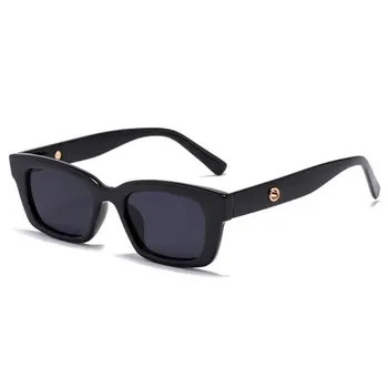 - Леки слънчеви очила за мъже и жени, Модни слънчеви очила с квадратни лещи, Персонализирани декоративни очила