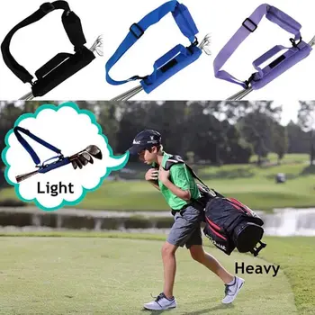 Найлон Ръчно чанта за стика за голф, сгъваема чанта за стика за голф през рамо, чанта за тренировки по голф, чанта за носене голф