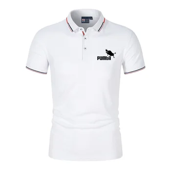 Новата Модерна Младежка тениска за голф 2023, Летни Удобни мъжки Ризи с къси ръкави, Ежедневни Дишаща Бързосъхнеща Риза Поло с къс ръкав, Мъжки