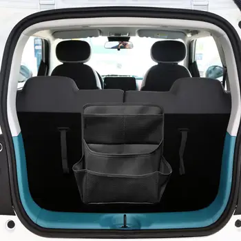 Органайзер за Облегалката автомобилни седалки с множество джобове, Преносим Защитен капак на задната седалка на колата Auto