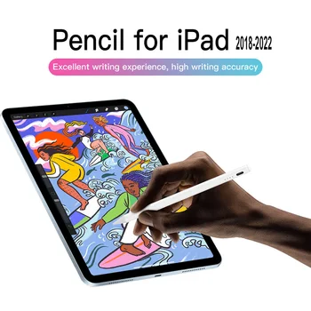 Писалка за Apple Drawing Stylus Молив за ipad Mini 6 Air Pro 4 11 12.9 2021- 2018 за сензорния екран Apple iPad Молив