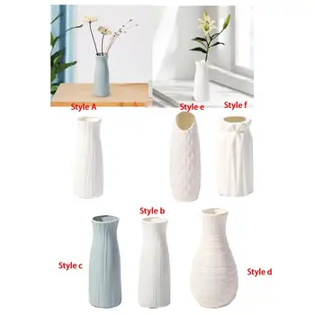 Скандинавска ваза за цветя Титуляр за растения Модерен саксия за начало на работния плот Селска къща