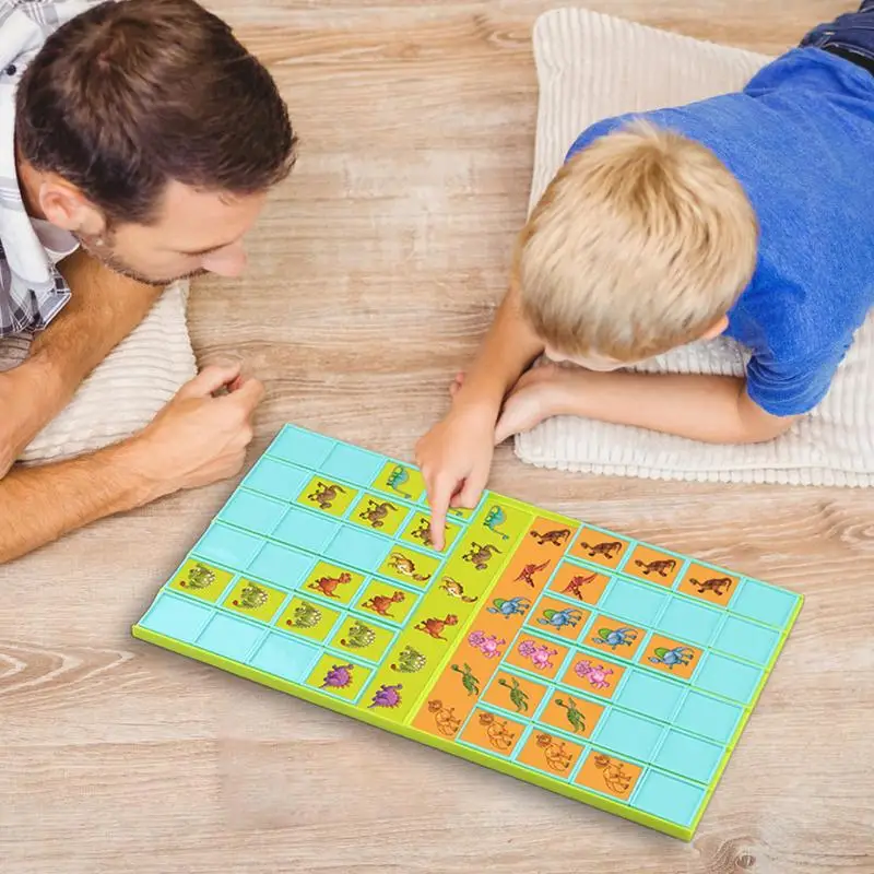 Детска игра на карти, игра на динозавър, настолна игра с многоизмерна когнитивным кола, влак съдържание, Выстраивающая добри отношения между родители и деца