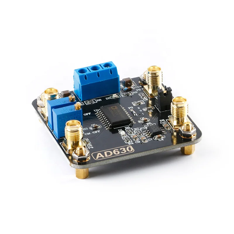 Модул усилвател с блокиране на чип балансиран модулятора AD630 за откриване на слаб сигнал, за откриване на модулация