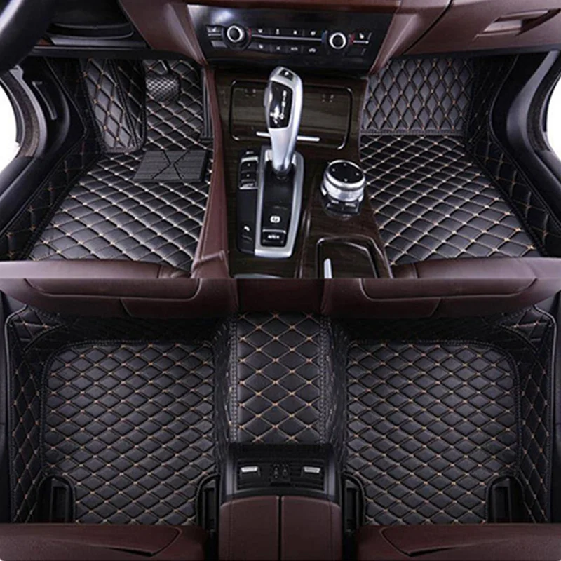 Специално подбран авто подложка за Audi R8 2007-2014 Аксесоари за интериора, устойчив дебел килим, адаптиран за лявото и дясното с