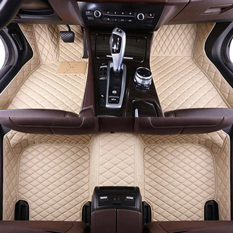Специално подбран авто подложка за Audi R8 2007-2014 Аксесоари за интериора, устойчив дебел килим, адаптиран за лявото и дясното с