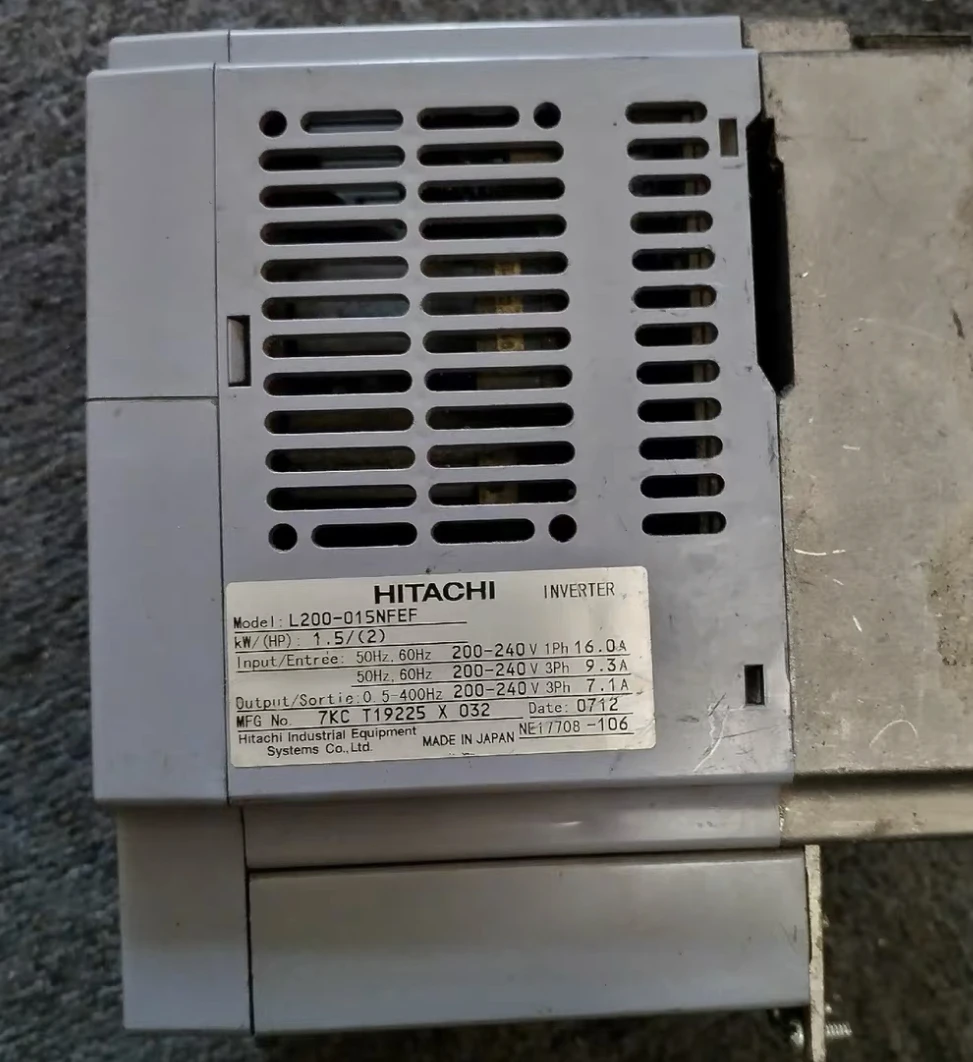 Стари inverter 1,5 kw 220v, L200-015NFEF, функционален комплект